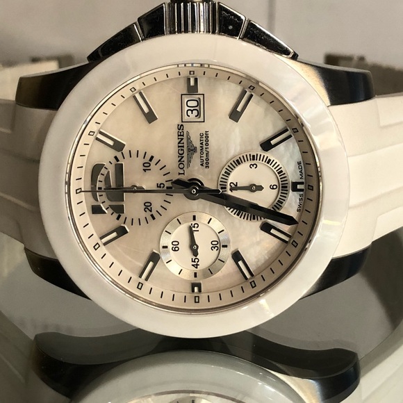 Longines Conquest Automatic Chrono Mens Watch - Picture 2 of 10